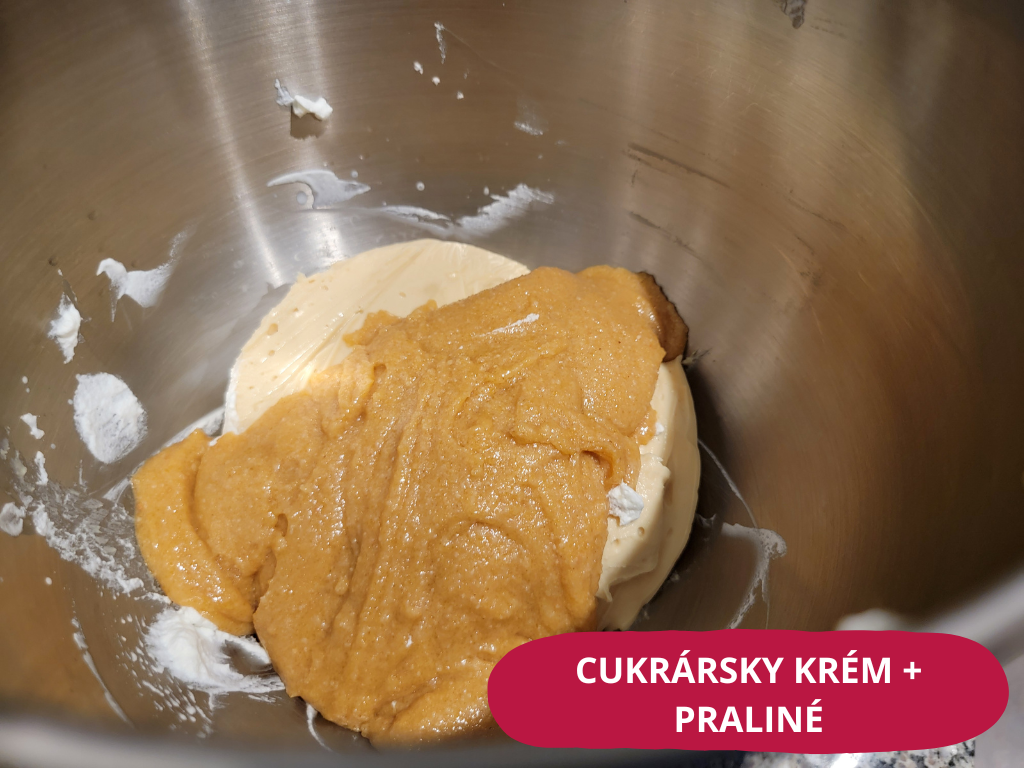 CUKRÁRSKY KRÉM + PRALINÉ